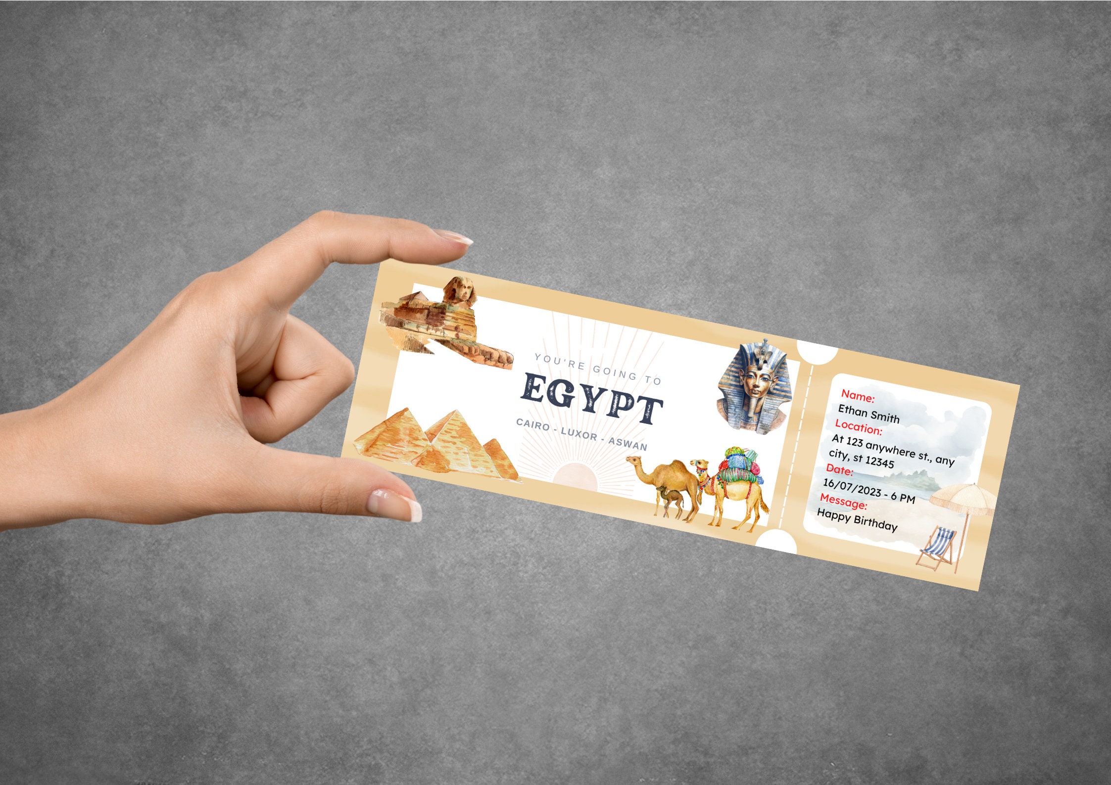 egypt tickets