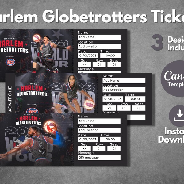 Harlem Globetrotters - Etsy