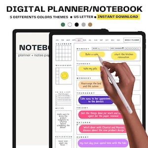 reMarkable 2 Digital Planner: Undated Templates Bundle (Digital Download)