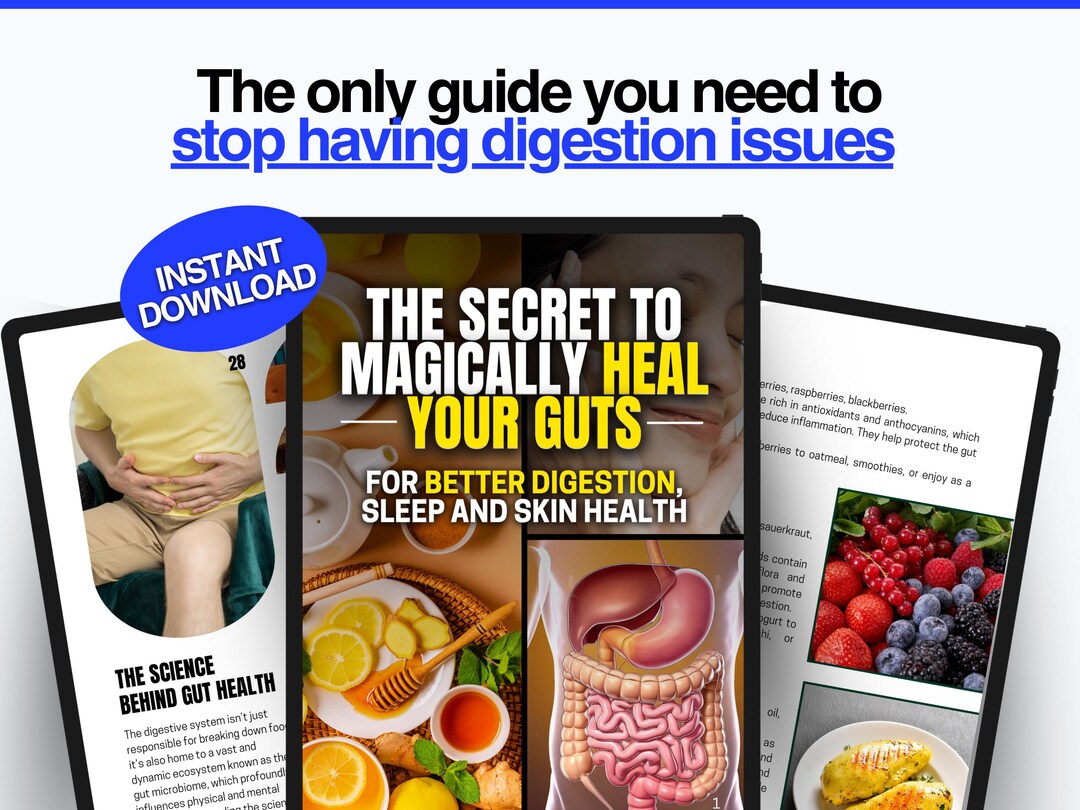 The Ultimate Gut Health Guide: Heal Your Gut, Improve Digestion, Sleep ...