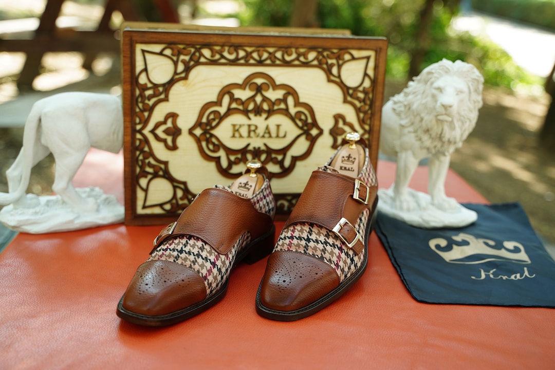 The Strat Single Monk Strap Cap Toe Navy Leather Handmade Men Shoe