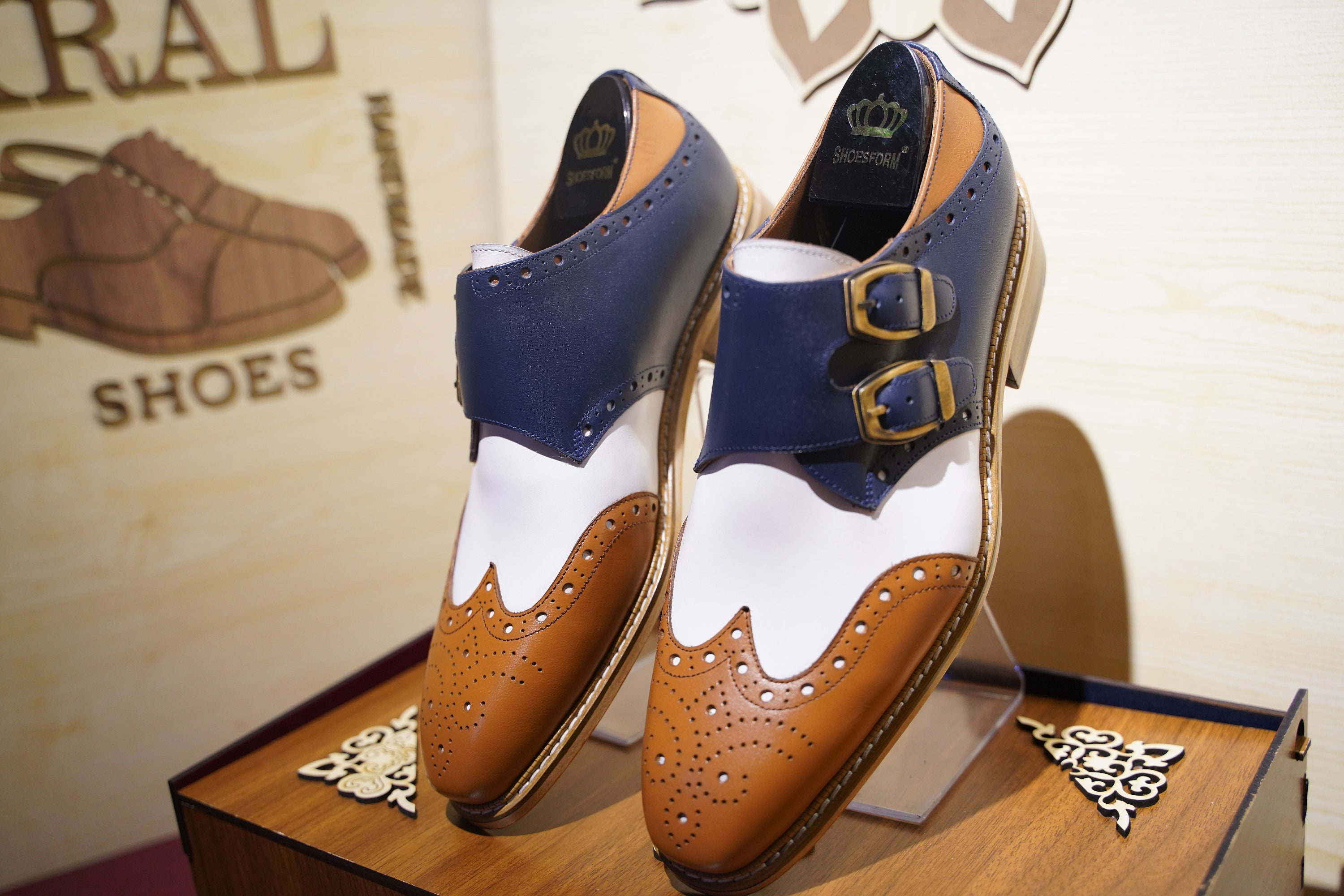 Monk strap cheap wingtip