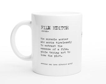 Film Editor Mug - Miracle Worker