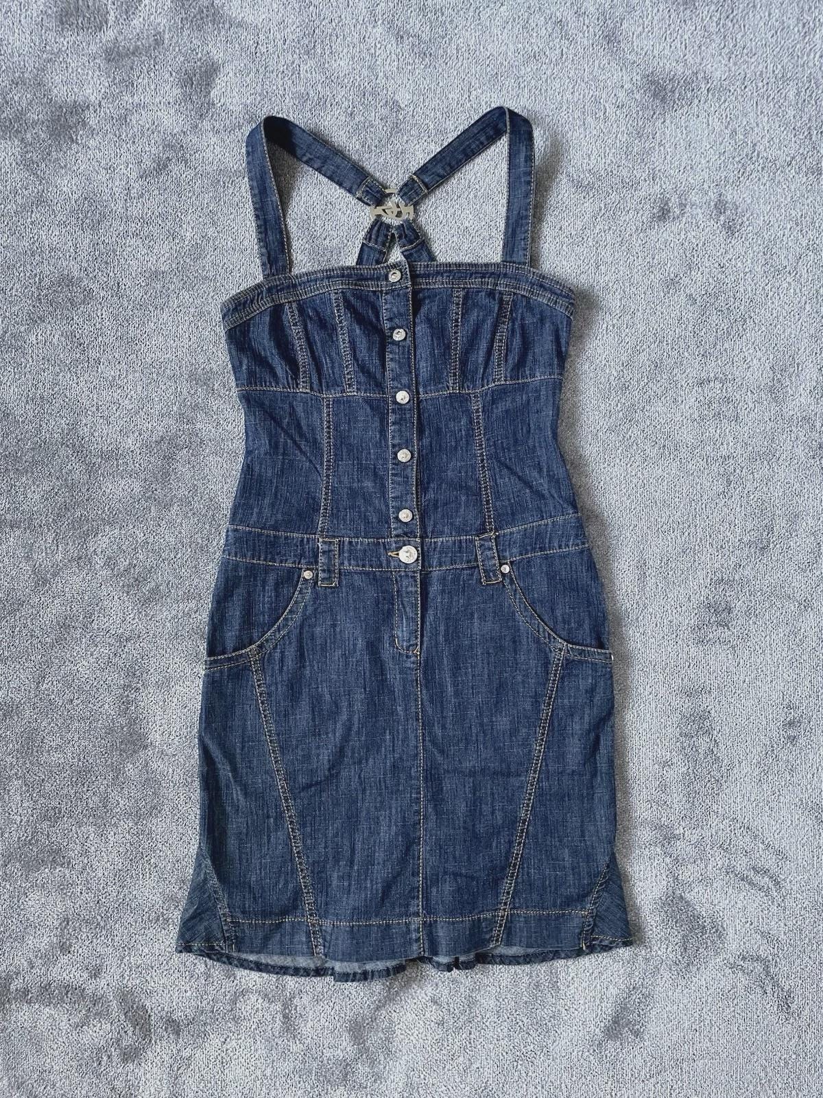 white christmas dresses Women's Denim Strapless Dress main image 0