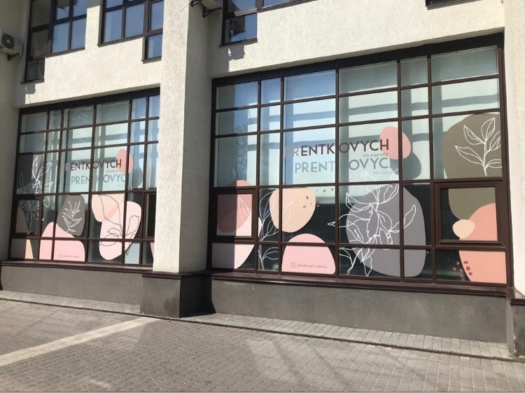 Business Window Decals Business Stickers for Windows Vinyl Etsy