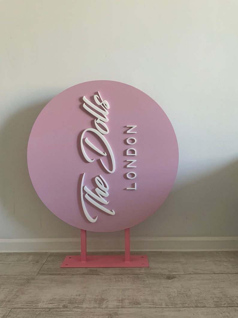 Outdoor Business Sign Etsy