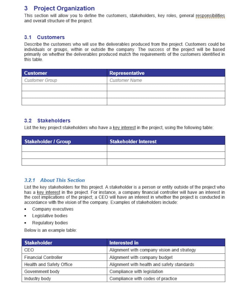 20+ Project Management Templates: Project Initiation | Planning ...