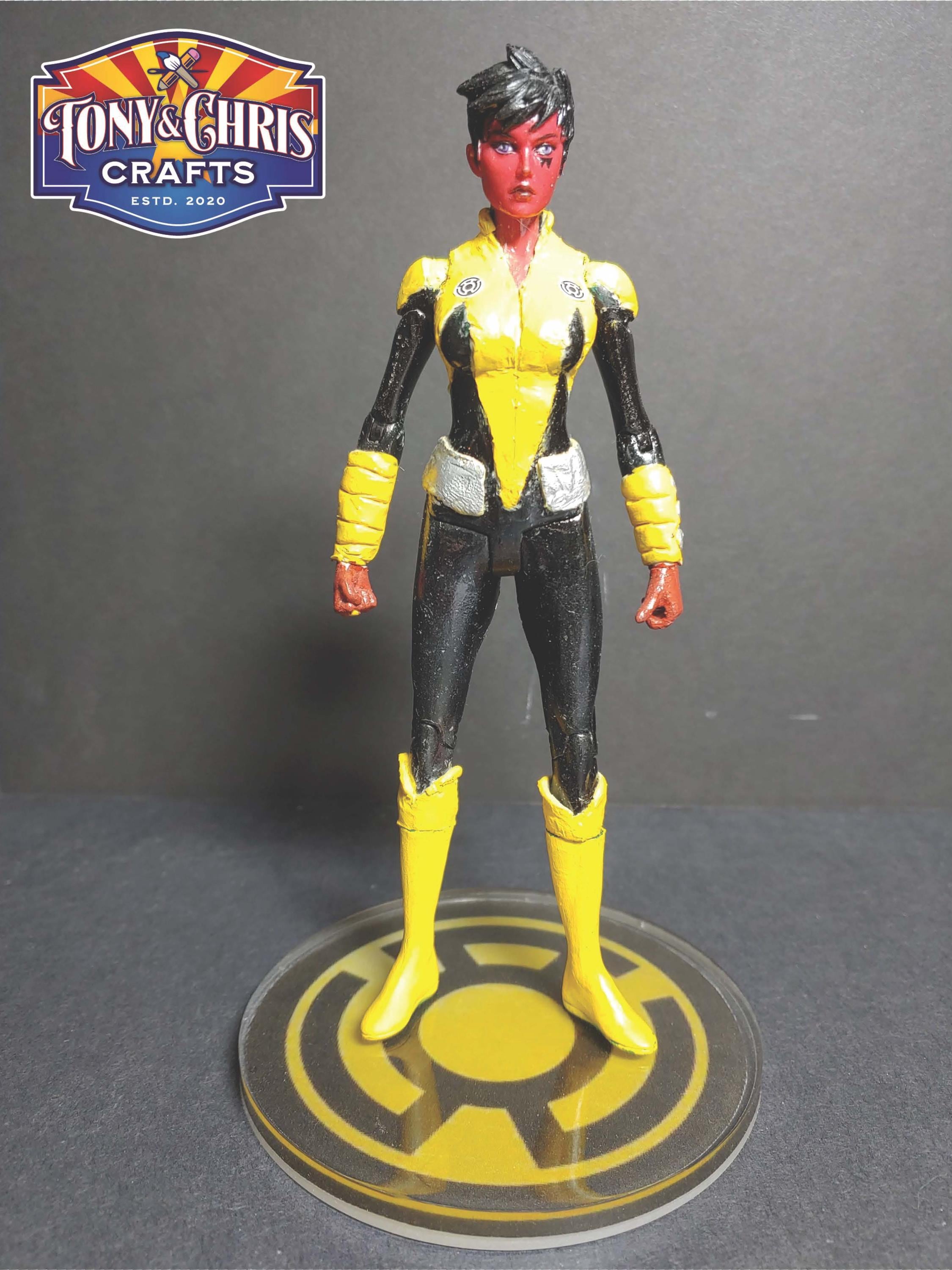 Soranik Natu - Sinestro Corps - Green Lantern Action Figure - Etsy