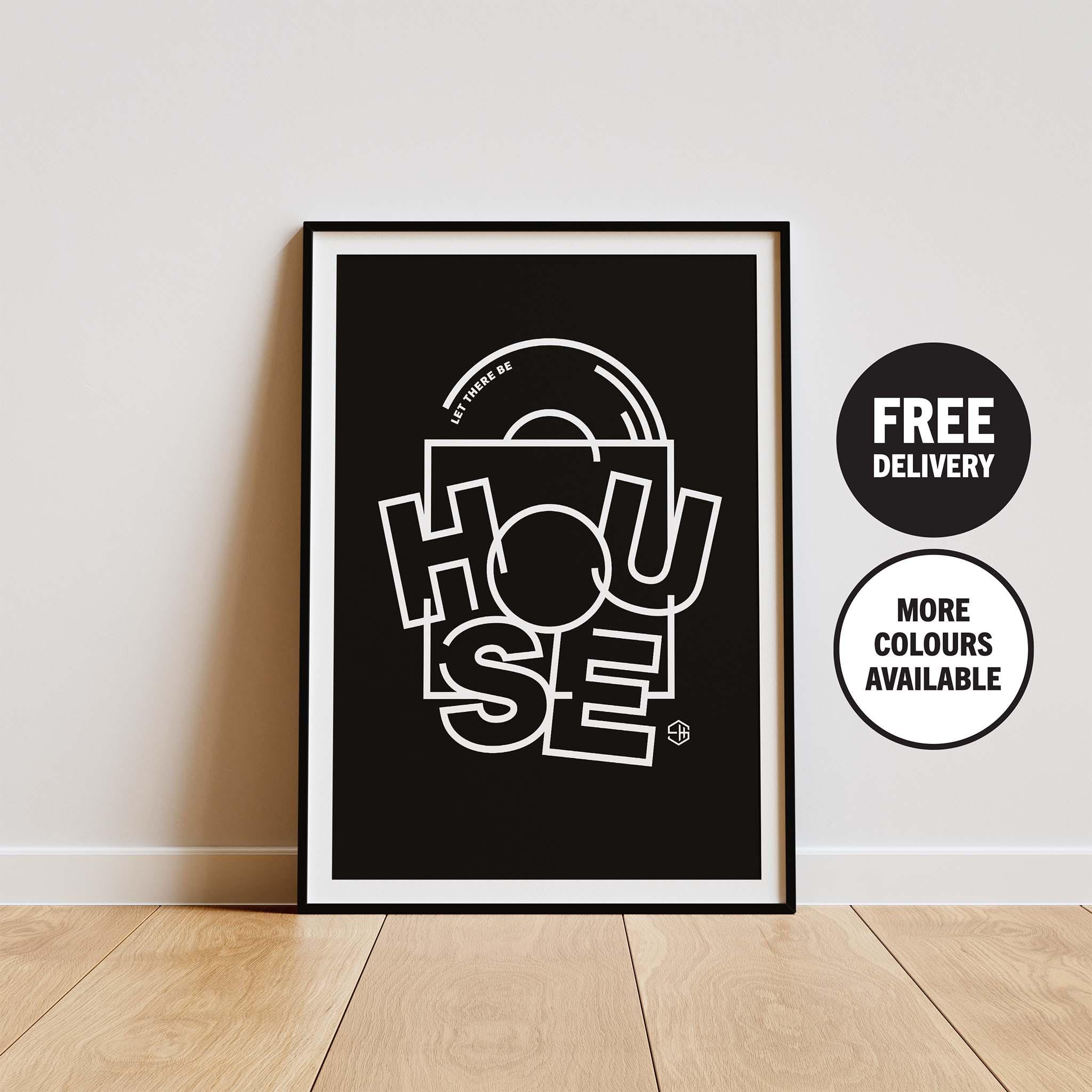 Chicago House Music Poster - Etsy