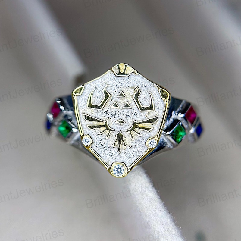 Sheild Rings Shield Ring - Etsy