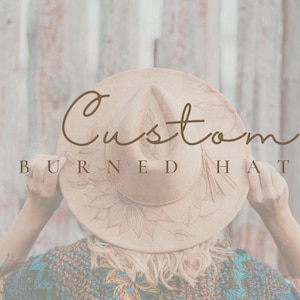 Custom Wide Brim Hat 