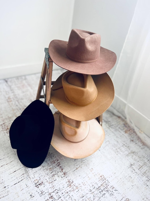 Custom Hand Burned Wool Felt Hat | Personalized Engraved  display picture 3