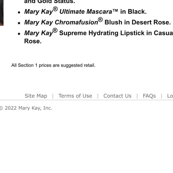 Mary Kay looks collection midnight blue