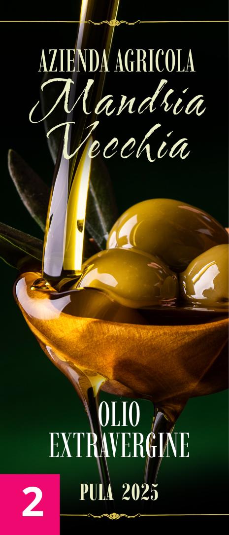 Etichette Adesive Personalizzabili Per Bottiglie Olio D'oliva - 9 Pezzi, Resistenti All'acqua