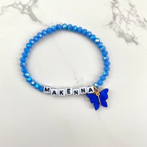 Personalisiertes Namensarmband | Perlen Armband | Namensarmband | Freundschaftsarmband | Funkelnde Perlen | Personalisiertes Namensarmband |