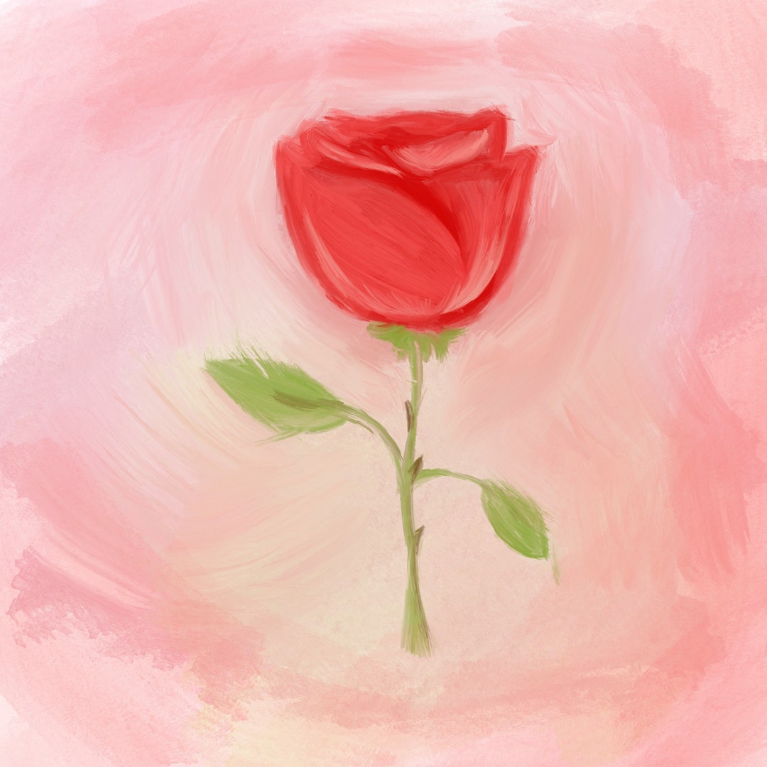 June Birth Flower, Rose. Etsy