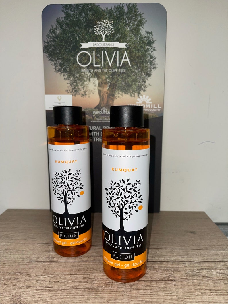 Olivia Fusion Allnatural Shower Gel With Olive Oil and Etsy
