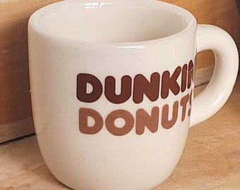 Vintage 1970s Dunkin Donut Coffee Mug