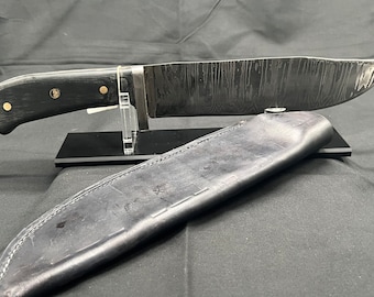 Large Damascus Bowie