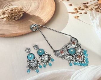 ネックレス・チョーカー [LAN ARCHIVE_official][1061] Stained Stone Necklace il_fullxfull.2929383906_nh48.jpg