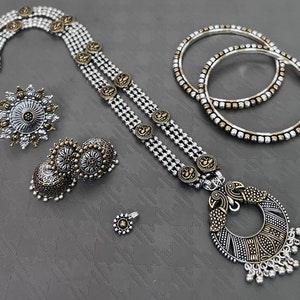 Dual Tone Stylish Boho Combo Set of 5