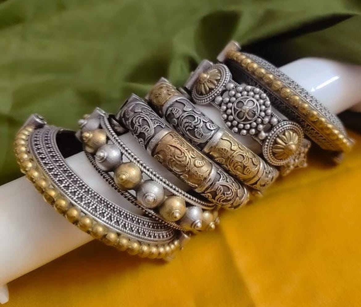 カラテ vintage jewelry silver925 bangle 925 Sterling Silver