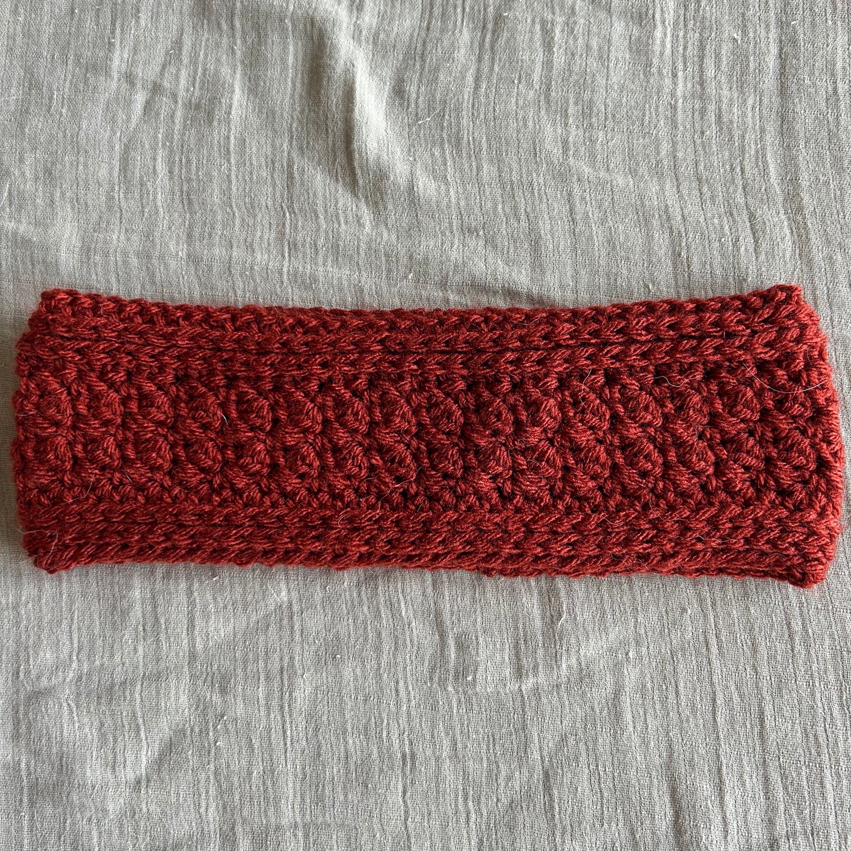 Esti Headband- Rust Orange