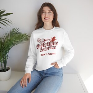 Weihnachtskalorien zählen nicht Unisex Heavy Blend Crewneck Sweatshirt