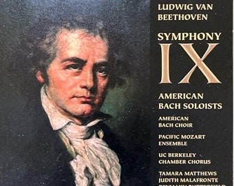 Beethoven Symphony No. 9 - American Bach Soloists (CD Album) - Etsy