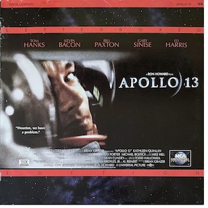 Apollo 13 (1995) Laserdisc Letterboxed Set 2-Disc Set RARE!