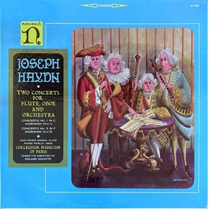 Josef Haydn • Two Concerti For Flute, Oboe And Orchestra (Vinyl, LP, Stereo, US, 1965)