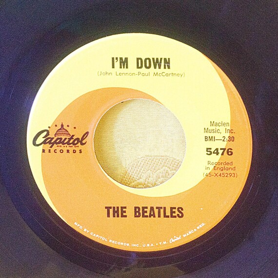 Help!/i'm Down (vinyl, 7