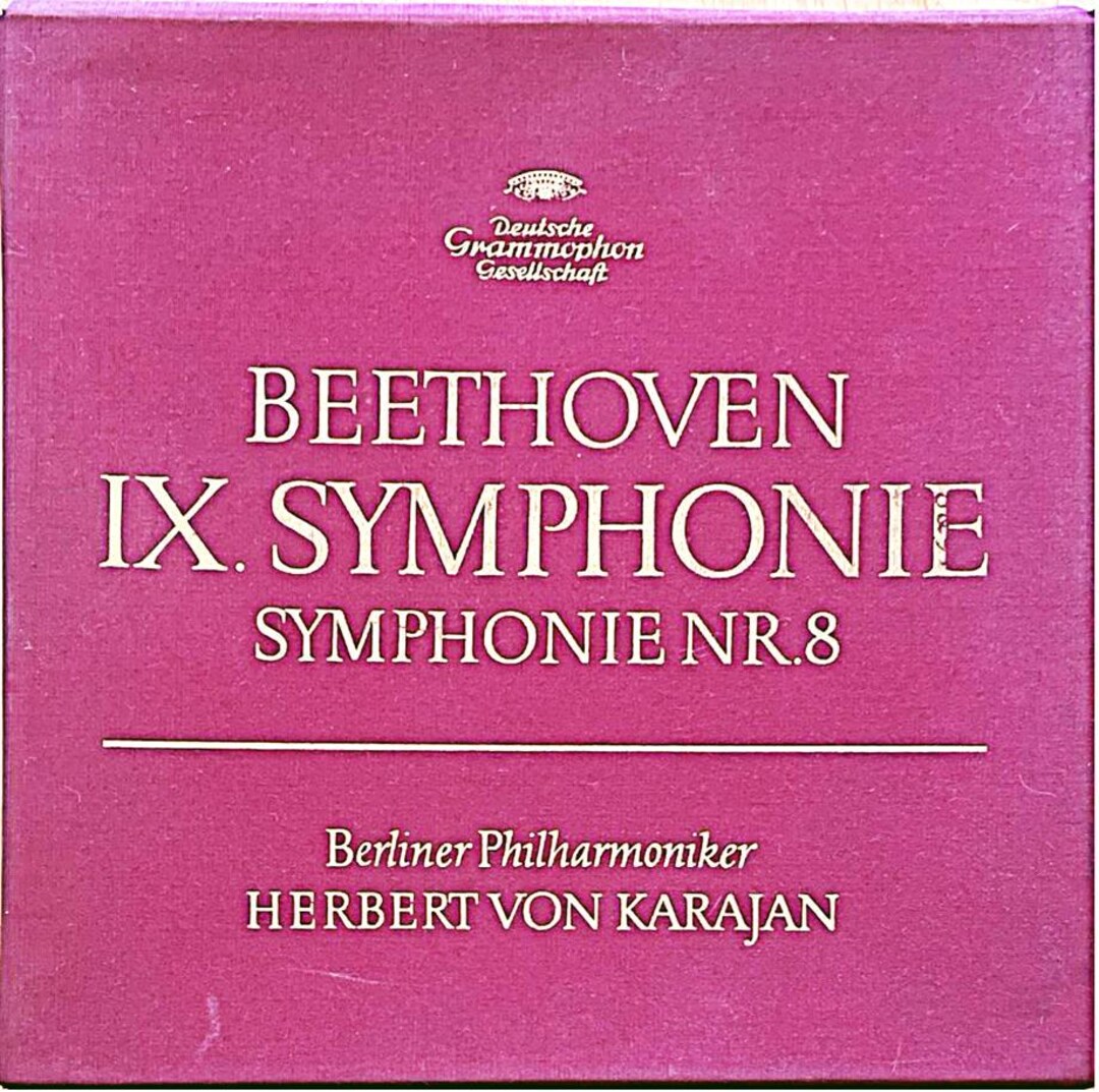 Ludwig Van Beethoven: IX. Symphonie/symphonie Nr. VIII, (2 X Vinyl, LP