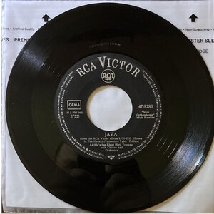 Java/I Can&#39;t Get Started (Vinyl, 7&quot;, 45 RPM, Single, Misprint, Hollywood Pressing, US, 1963)