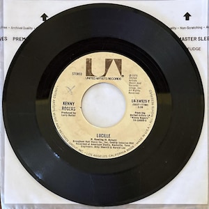 Lucille (Vinyl, 7", 45 RPM, Single, Promo, Styrene, Stereo, Mono, US, 1976)