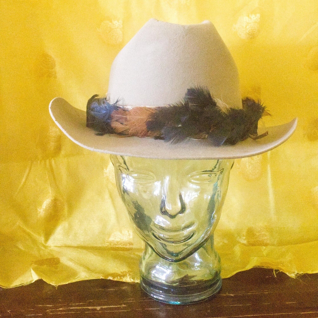 Vintage Stetson 3X Beaver Cowboy Hat: Silverbelly Cutter  display picture 1