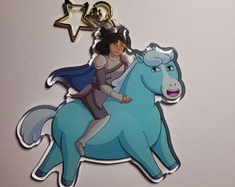 Horse and Rider Charm