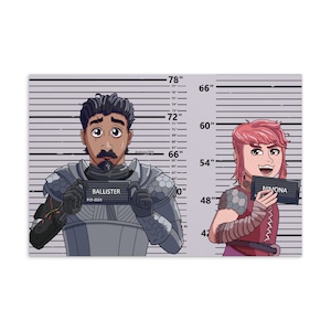 Nimona Mugshot Print