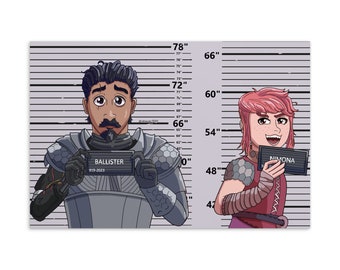 Nimona Mugshot Print