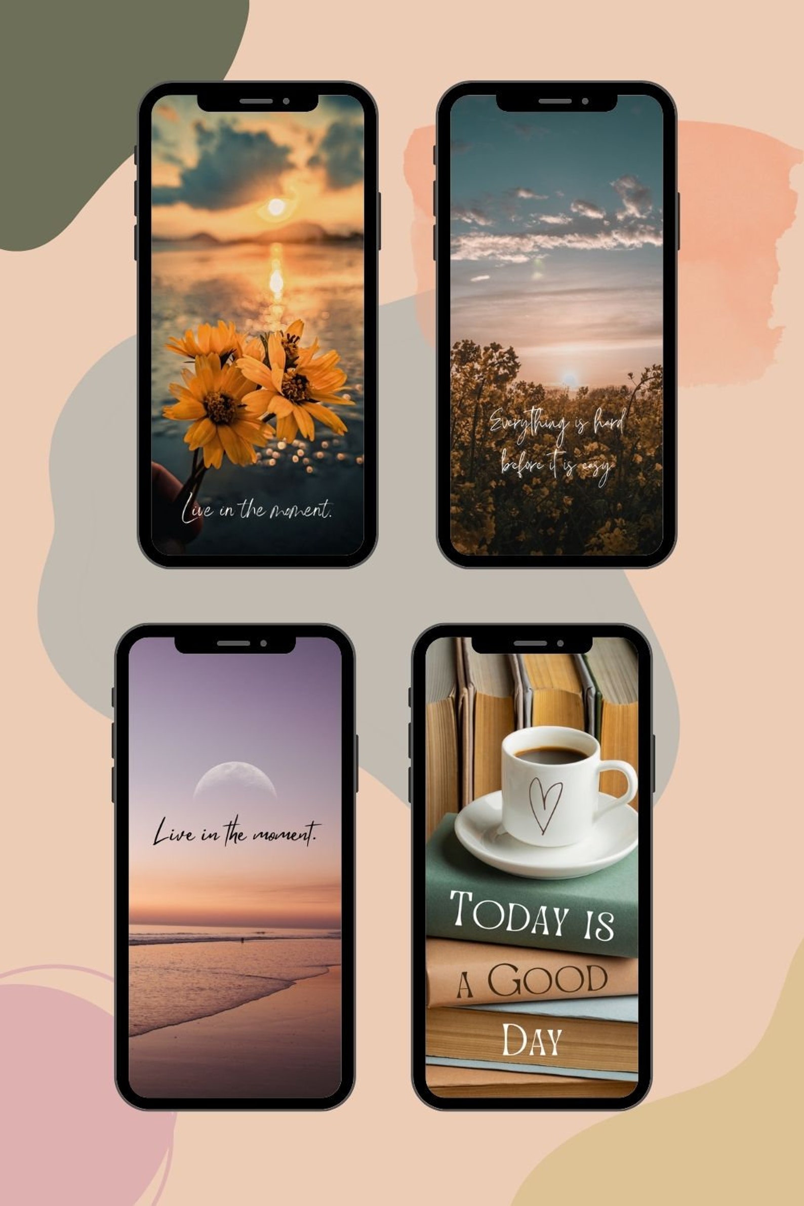 IPhone Wallpaper Bundle; Ios Home Screen; Aesthetic Wallpaper