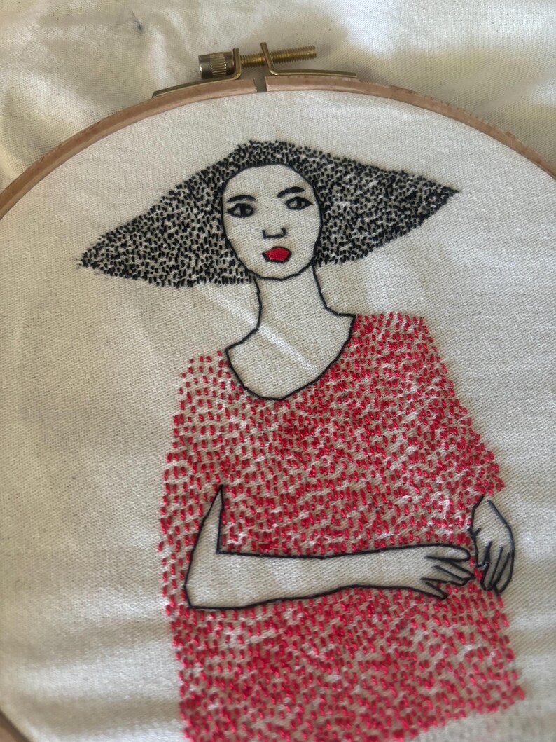 Linear Work Embroidery - Etsy