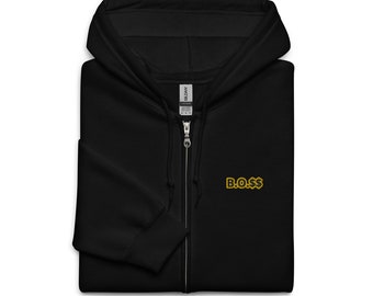 B.O. Unisex heavy blend zip hoodie