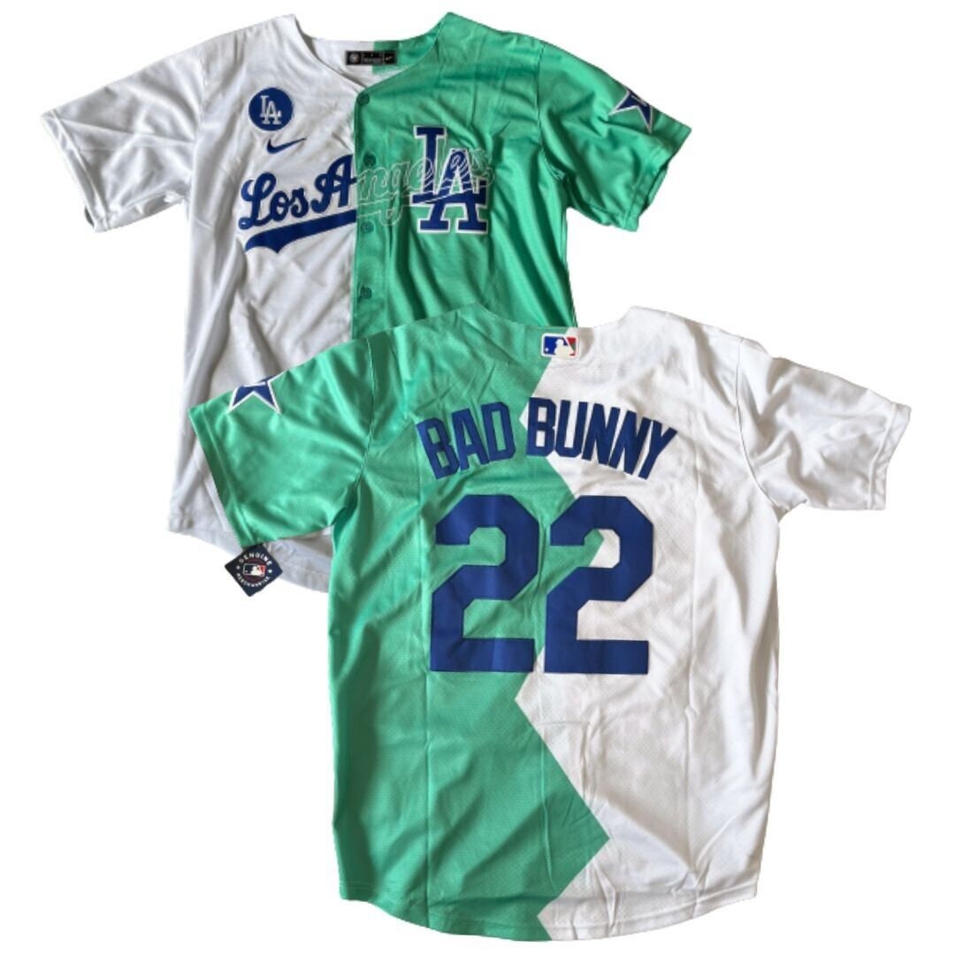 Bad Bunny Jersey Adult L Mlb All-star Game LA Celebrity 