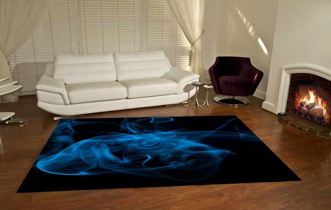 Noen Rug Neon Light Rug,neon Art,laser Rug,neon Smoke Rug,rug for Living Room ...