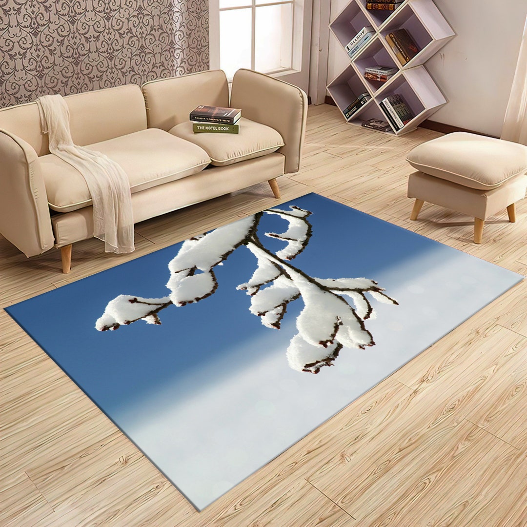 Winter Rug,christmas Rug,christmas Decor,christmas Gifts Rug,tree