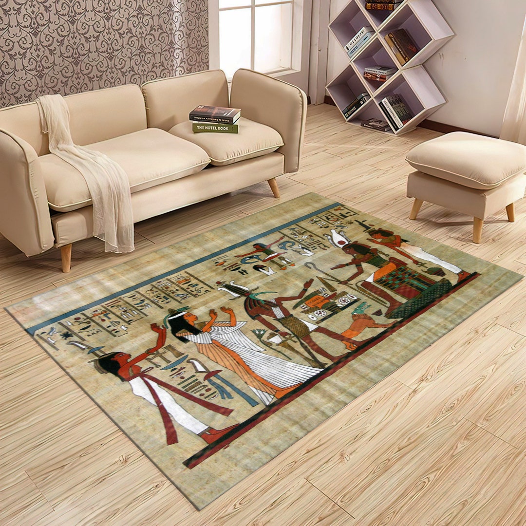Ancient Egyptian Zodiac Calender Rug,fantastic Rug,astrology Rug,zodiac ...