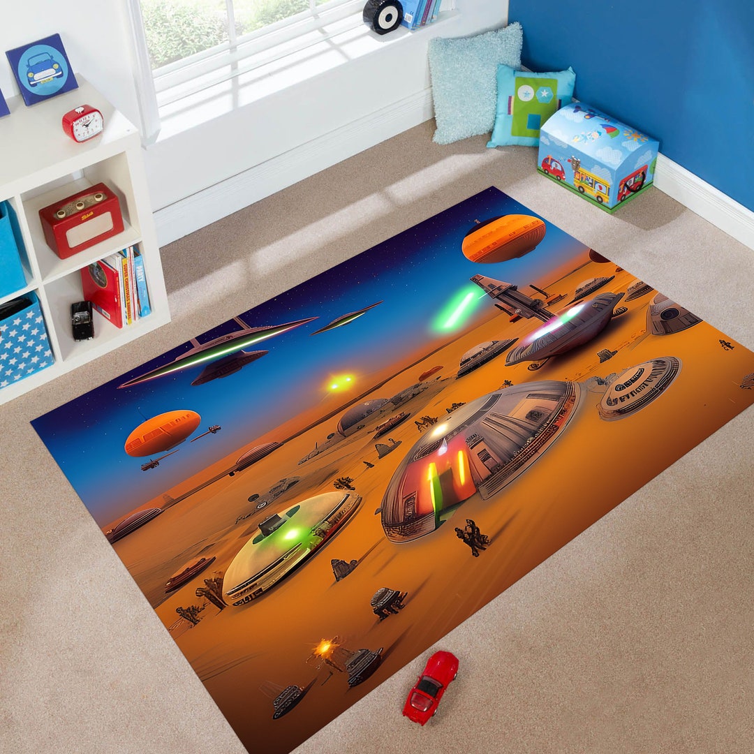 Starwars Patterned Rug, Starwars Rug, Colorful Rug, Popular Rug, Gift ...
