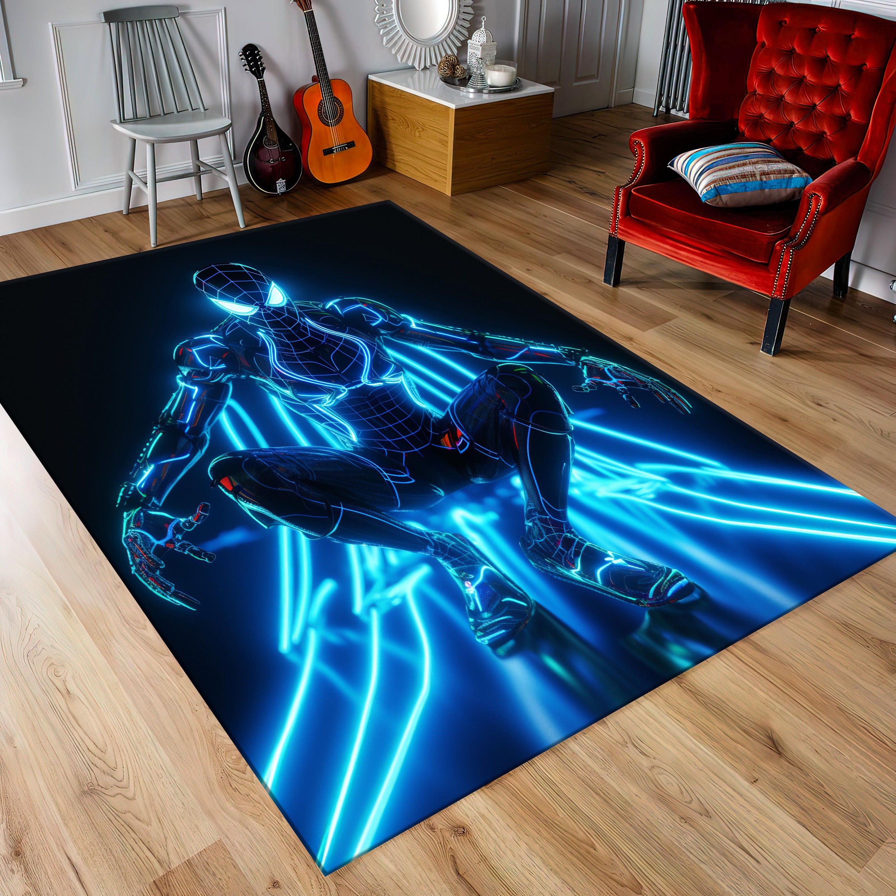 Spider Rug,spider Patterned Rug,colorful Rug,modern Area Rug,decorative ...
