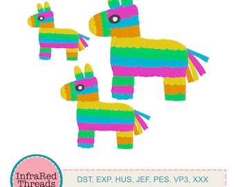 Piñata machineborduurontwerp – digitale download