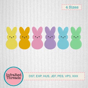 Easter Candy Bunnies - Embroidery Design
